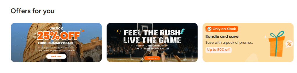 Klook Promo Code for First Time User