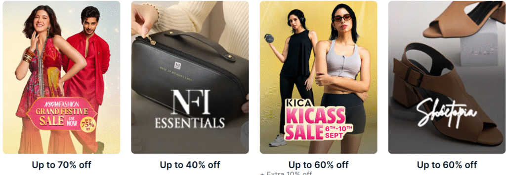 Nykaa Discount offers