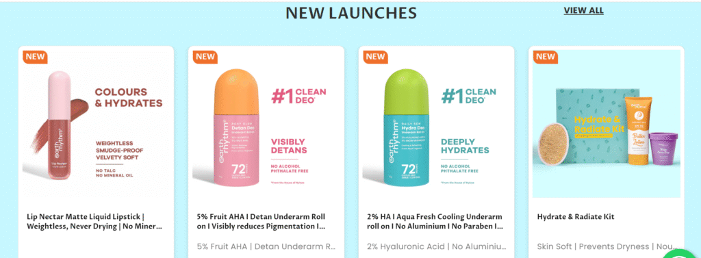 Earth Rhythm new launches