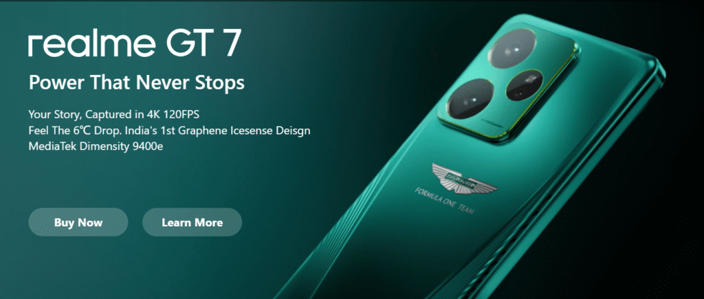 realme smart phones
