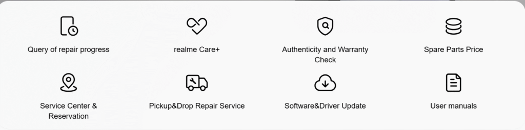 realme support