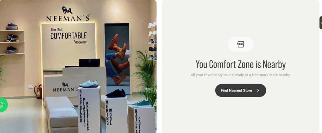 Neeman's running shoes collection