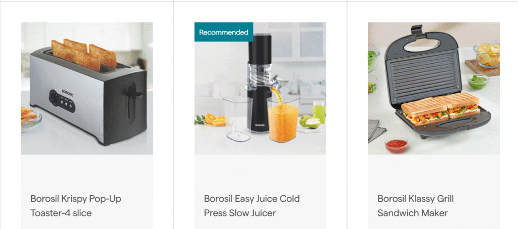 borosil new launches