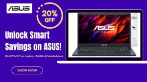 ASUS Coupon Code – Save 20% on Laptops