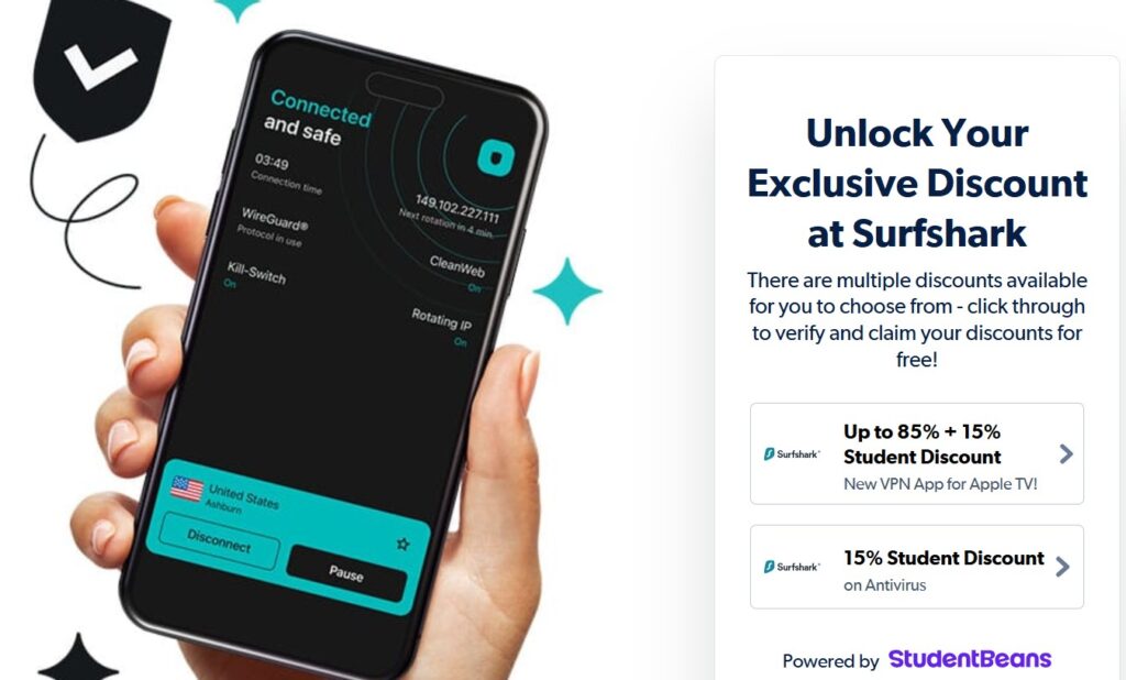 Surfshark Student Discount – Extra Savings for Students